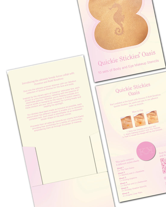Kohl Kreatives x Oceanus Quickie Stickies - Oceanus Swimwear
