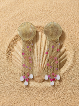 Mya Red Earrings