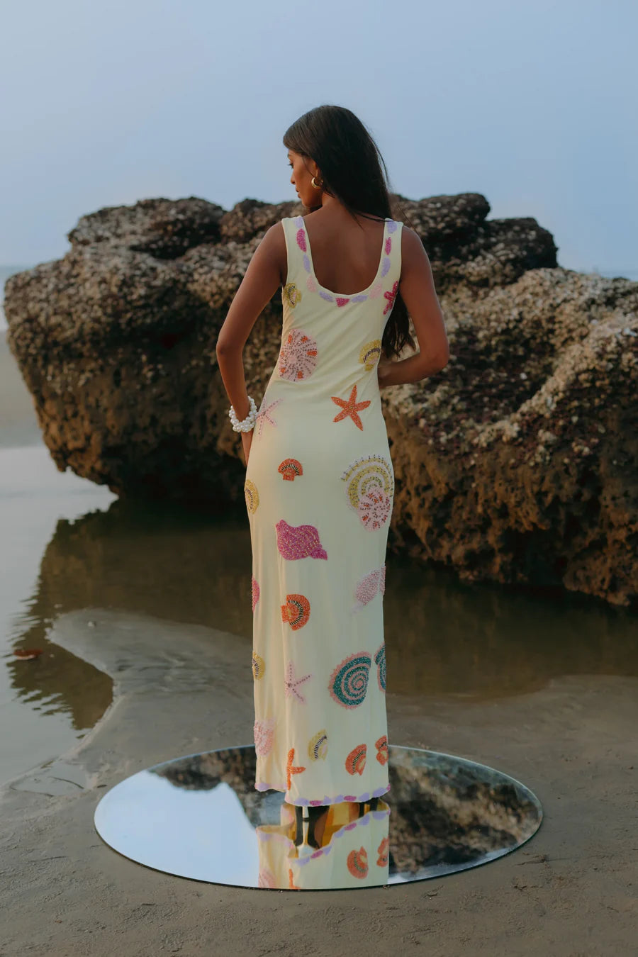 New York Bold Strapped Maxi Dress - Oceanus Swimwear