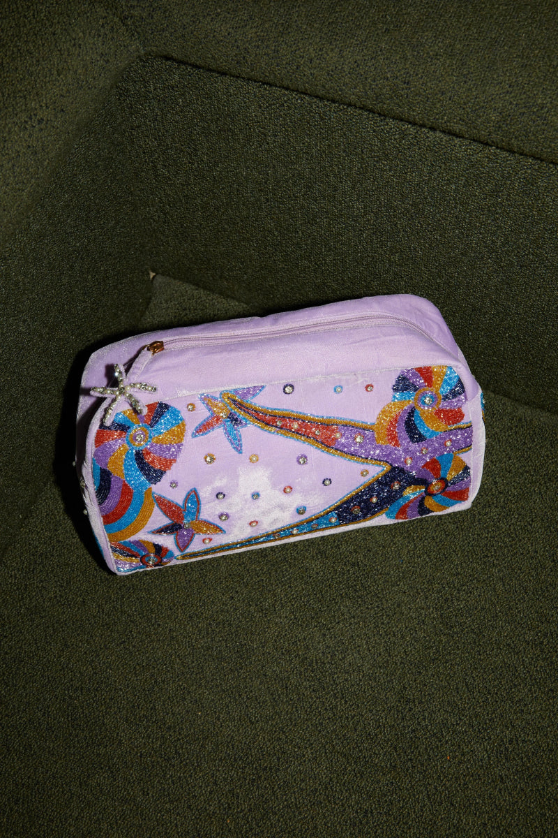 Crescent wash Bag - Oceanus Swimwear
