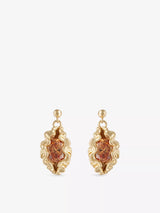Panopea Red Earrings