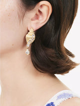 Marcenaria Metal Drop Earrings