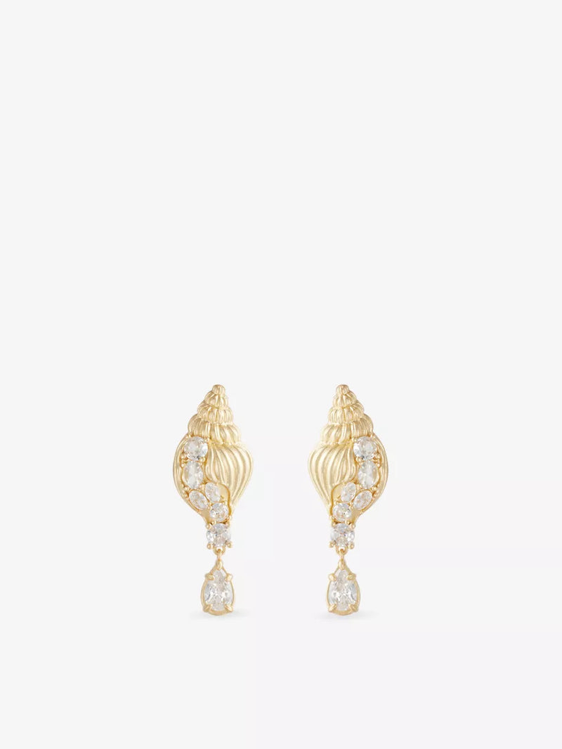 Marcenaria Metal Drop Earrings