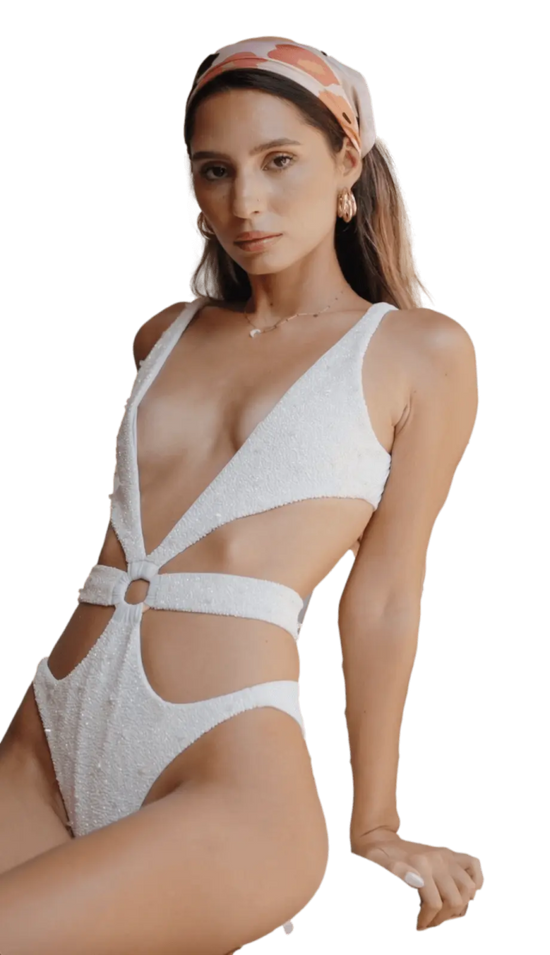 Carlotta Halterneck Premium Swimsuit - Oceanus Swimwear