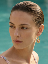 Sea Shell Pearl Earrings Multi Colour