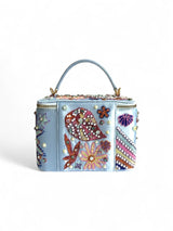 Selene Vanity Blue Box Bag