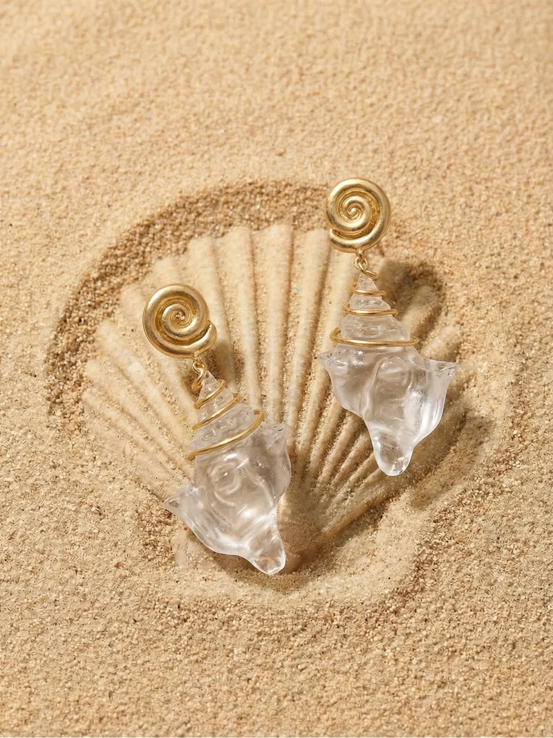 Siren Shell Earrings
