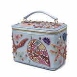 Selene Vanity Blue Box Bag