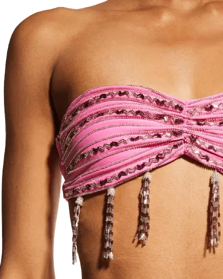 Lara Bikini Set Pink - Oceanus Swimwear