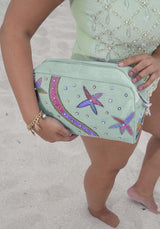 Crescent wash Bag - Oceanus Swimwear