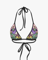 Talia Hand Embroidered Multi Colour Bikini Top