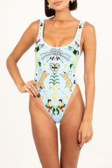 Willow Hand Embroidered Swimsuit - Oceanus Swimwear