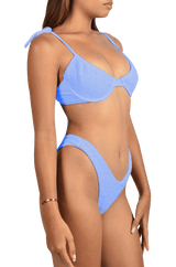 Ariel Hand Embroidered Underwire Bikini Bottom - Oceanus Swimwear