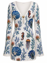 Ines Powermesh Dress