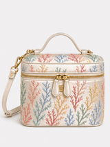 Coral Garden Vanity Bag