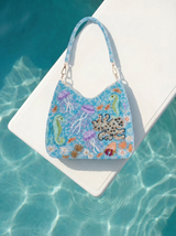 Jellyfish Blue Hand Bag