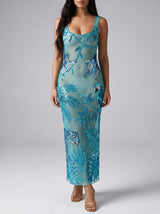 Zola Sheer Maxi Dress