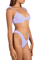 Ariel Hand Embroidered Underwire Bikini Bottom - Oceanus Swimwear