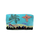 By the Ocean Makeup bag Blue Christina Milian - Oceanus Swimwear