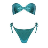 Camilla Bikini Teal - Oceanus Swimwear