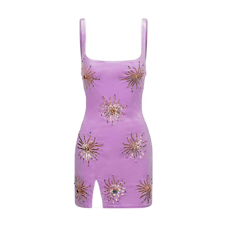 Callie Dress Lilac - Oceanus Swimwear