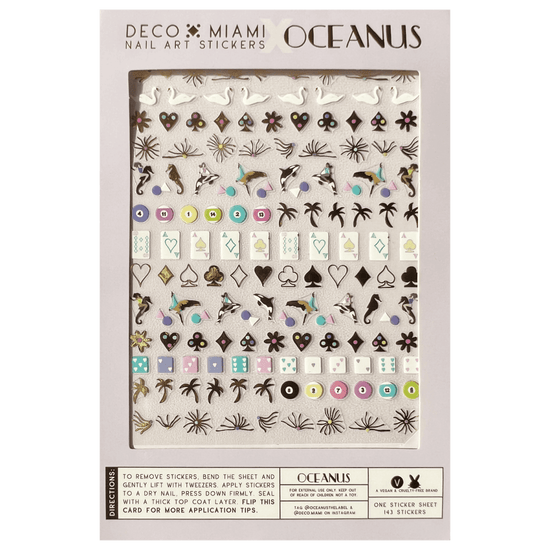 DECO MIAMI X OCEANUS Nail Art Stickers - Oceanus Swimwear
