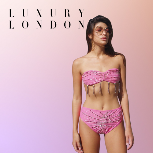 Lara Bikini featured in Luxury London - Oceanus Swimwear