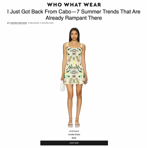 Who What Wear - I Just Got Back From Cabo—7 Summer Trends That Are Already Rampant There