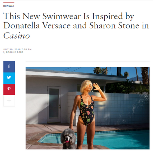 Oceanus Featured In Vogue - Oceanus Swimwear