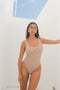 Calliope Crystal One Piece Swimsuit Nude