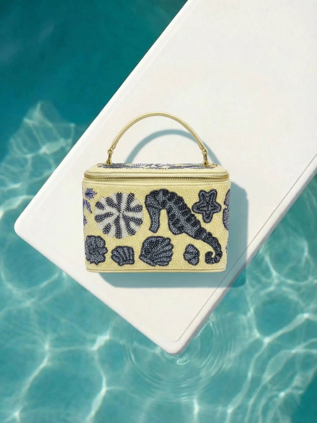 New Orleans Vanity Bag in Yellow