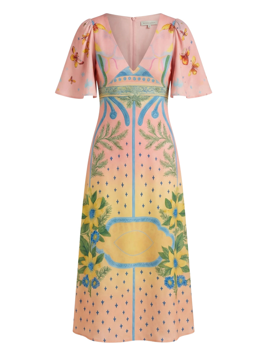 Camile V Shaped Dress