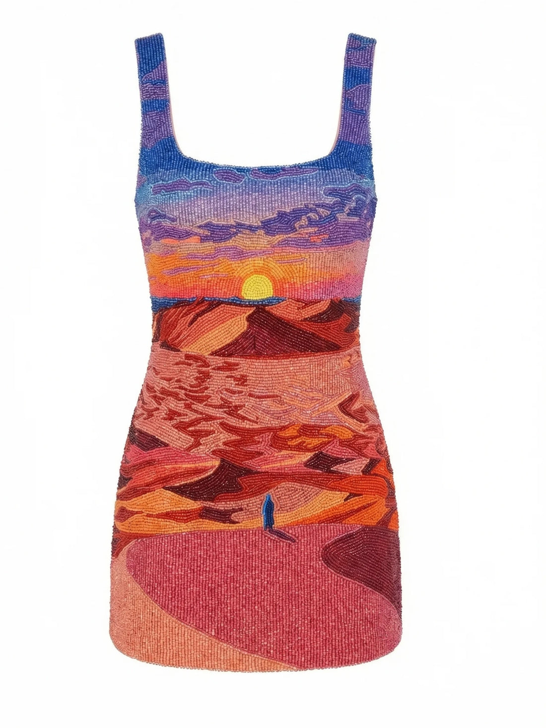 Sahara Desert Mini Dress