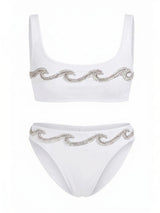 Wave Bikini Bottom Multi Color