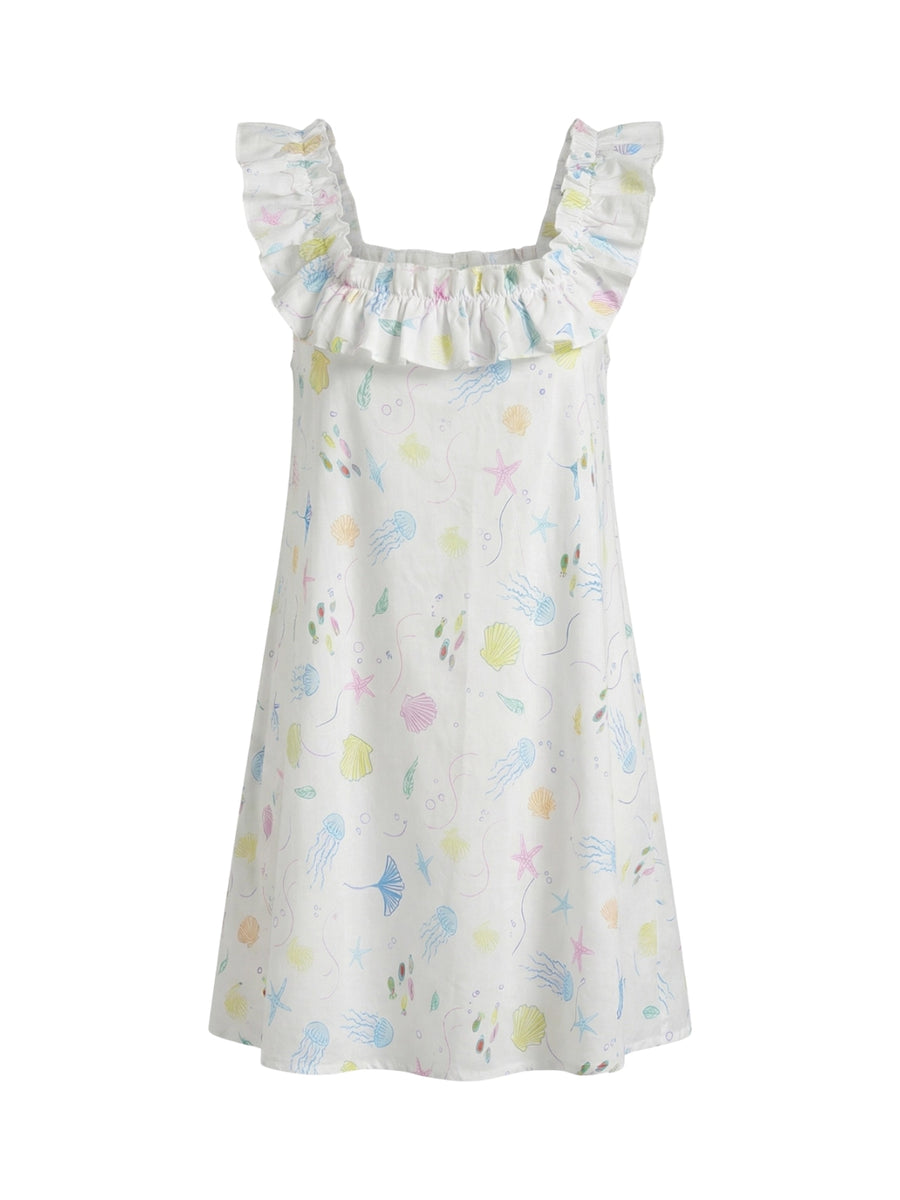 Oceanus x It's 9pm Penelope Sealife Dress