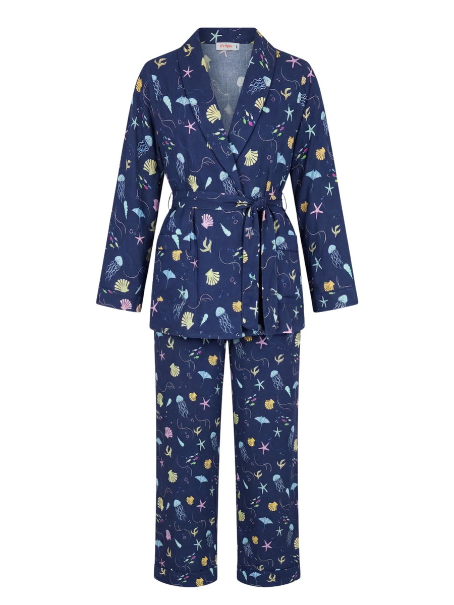 Oceanus x It's 9pm Rizzo Sealife Smoking Suit