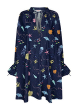 Oceanus x It's 9pm Margot Sealife Dress