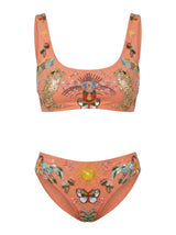 Aurelia Luxury Bikini Thick Strap Bikini Bottom Multi Colour