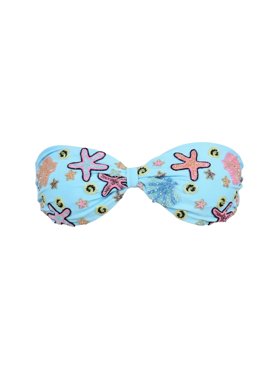Quinn Clasp Closure Bikini Top in Stock