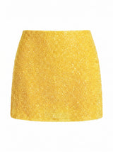 Marie Hand Beaded Premium Co-Ord Mini Skirt Multi Colour