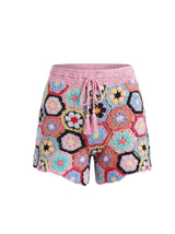 Hexa Bloom Crochet Shorts