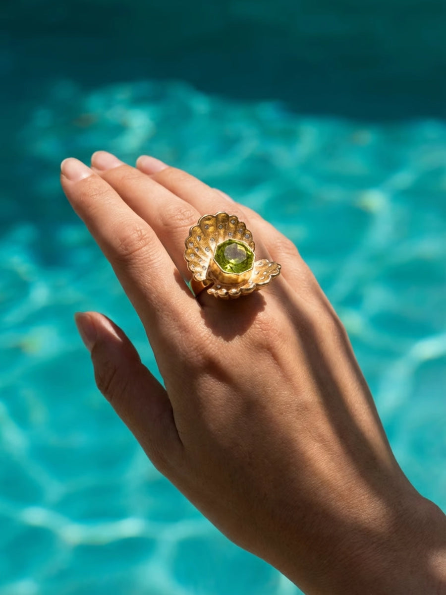 Shell Symphony Ring