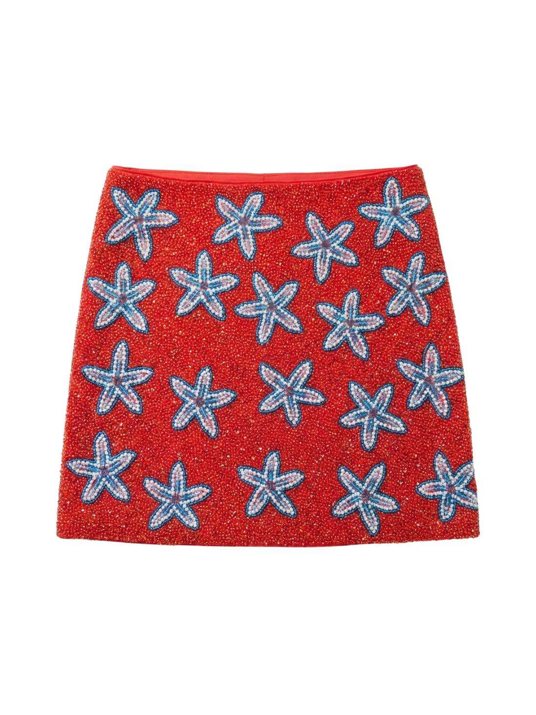 Mia’s Marina Mini Skirt Red