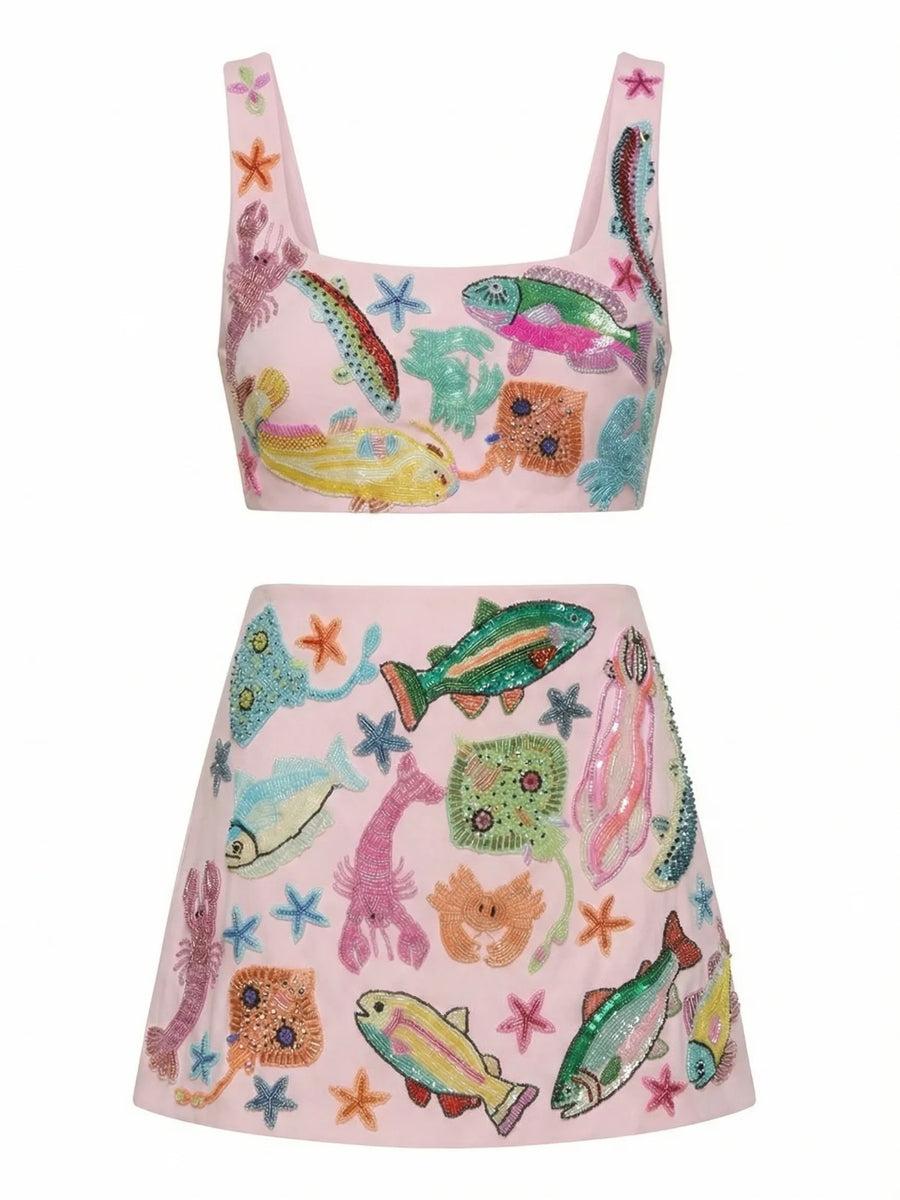 Arizona Co-ord Top Pink