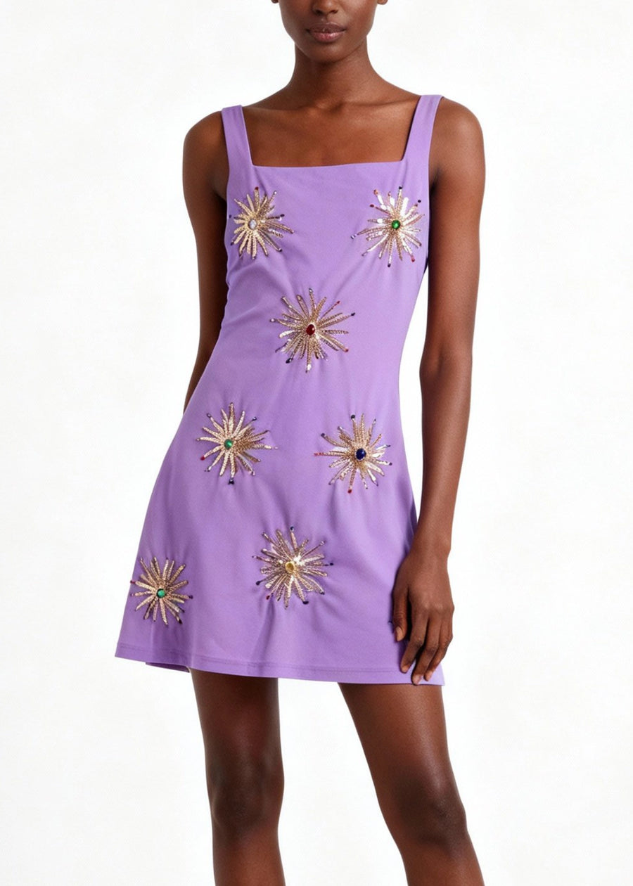 Callie Dress - Purple