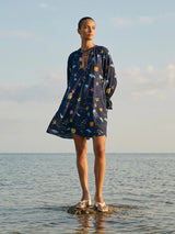 Oceanus x It's 9pm Margot Sealife Dress