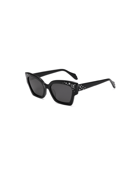 Oceanus x SOJOS Melody Sunglasses Black - Oceanus Swimwear