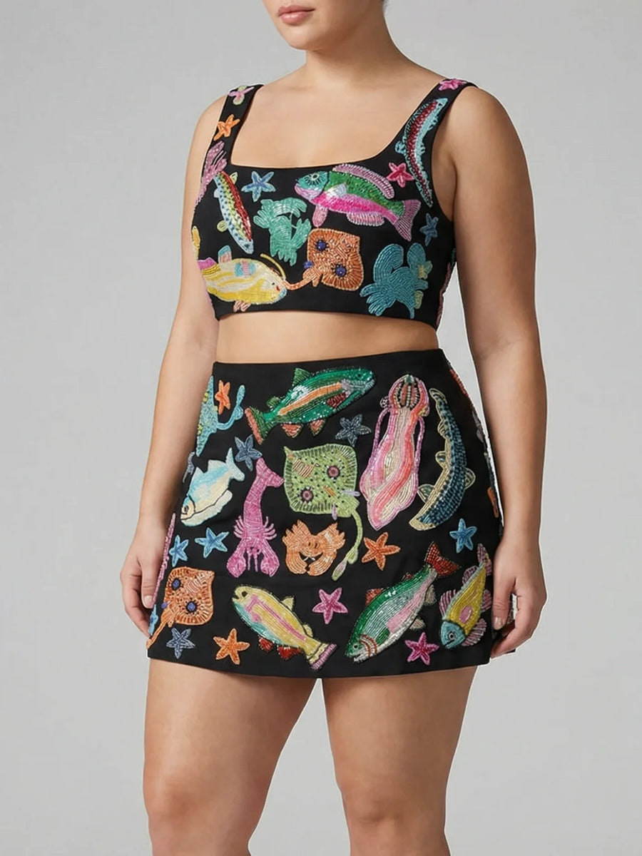 Arizona Co-ord Top Multi Color