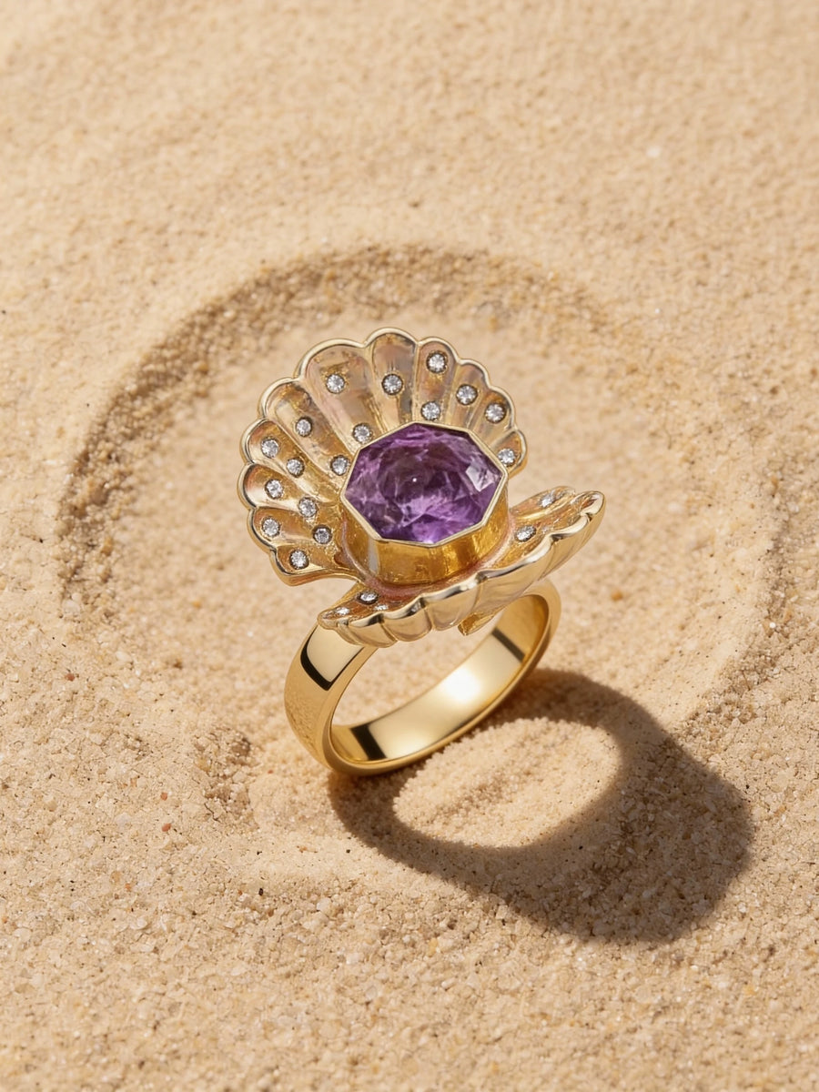 Shell Symphony Ring