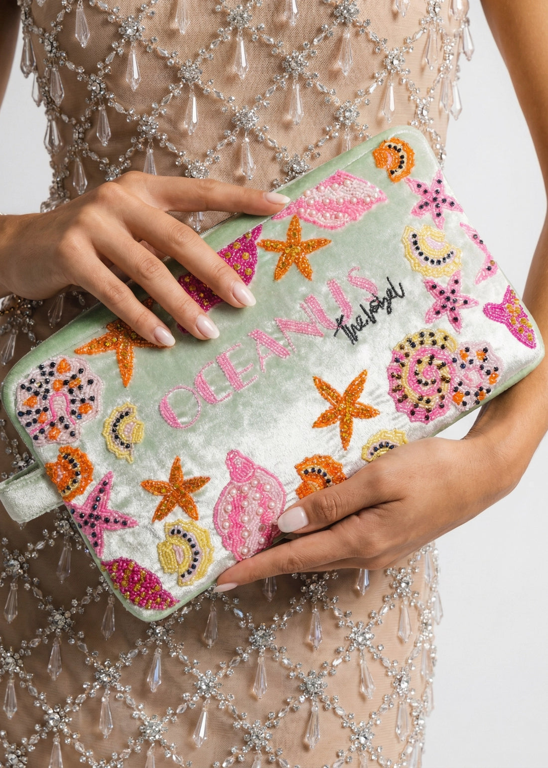 Oceanus Sea Treasure Beaded Bag